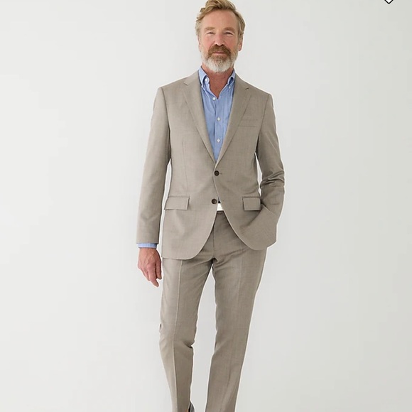 Men’s J Crew Ludlow Slim Fit Suit Jacket and Pants - Picture 1 of 16